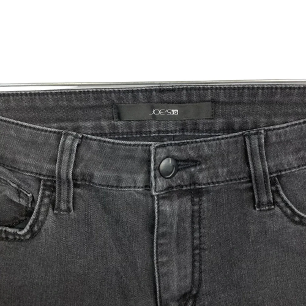Joe's Jeans Womens Sz 30 Black Gray‎ Skinny Leg Stretch 5 Pocket